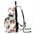 Latest Fashion Polyester Outdoor Leisure College Student Backpack School Bag for Teenagers